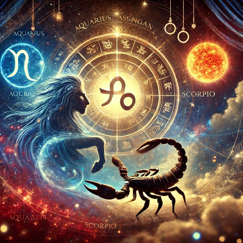 कुम्भ लग्न एवं वृश्चिक राशि में सूर्य की दृष्टि चंद्रमा पर होने का प्रभाव