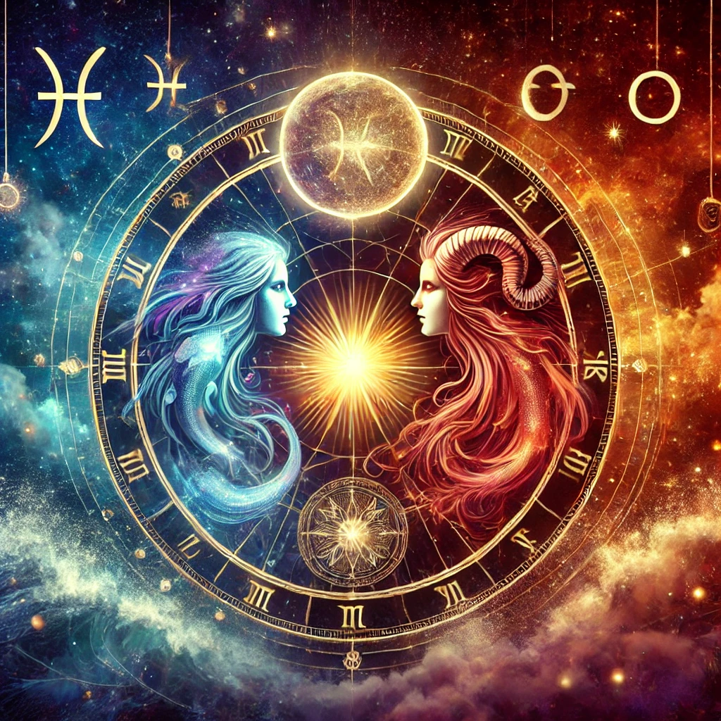 मीन लग्न एवं मेष राशि में सूर्य की दृष्टि चंद्रमा पर होने का प्रभाव